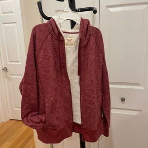 Winter soft thick full zip up